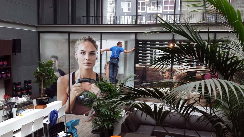Reclamedoeken Letterop
